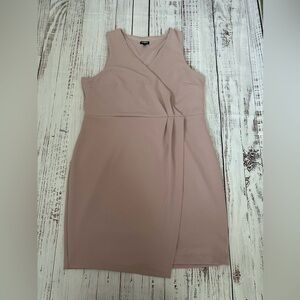 Express Sleeveless little blush dress. Size XL. Stretchy, flattering, gorgeous.